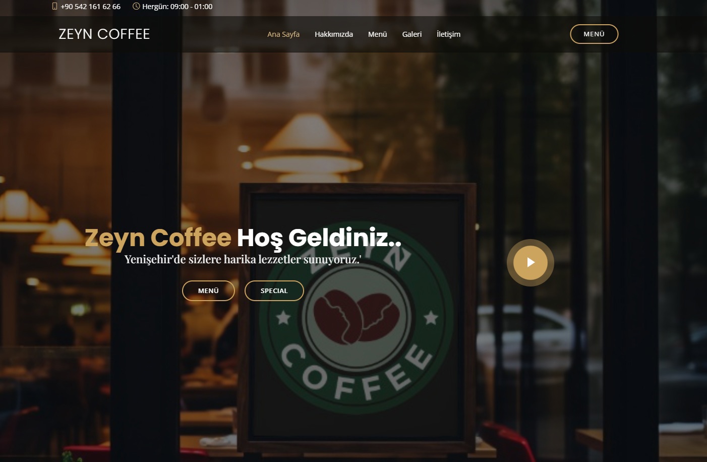Qr Menü Yazılımı - Zeyn Coffee Qr Menü Yazılımı - Zeyn Coffee
